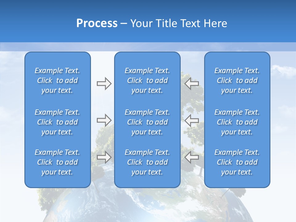 Renewal Global Save PowerPoint Template