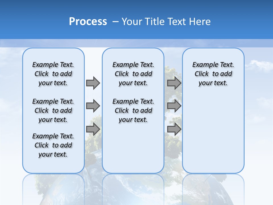 Renewal Global Save PowerPoint Template