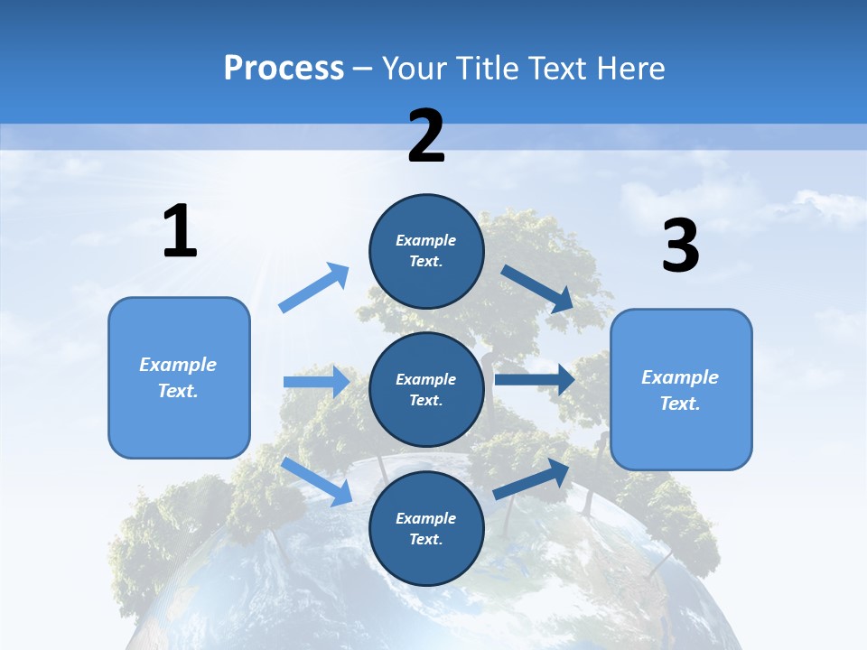 Renewal Global Save PowerPoint Template
