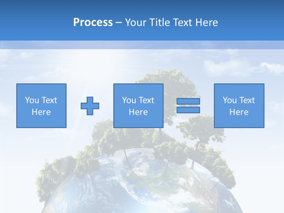 Renewal Global Save PowerPoint Template