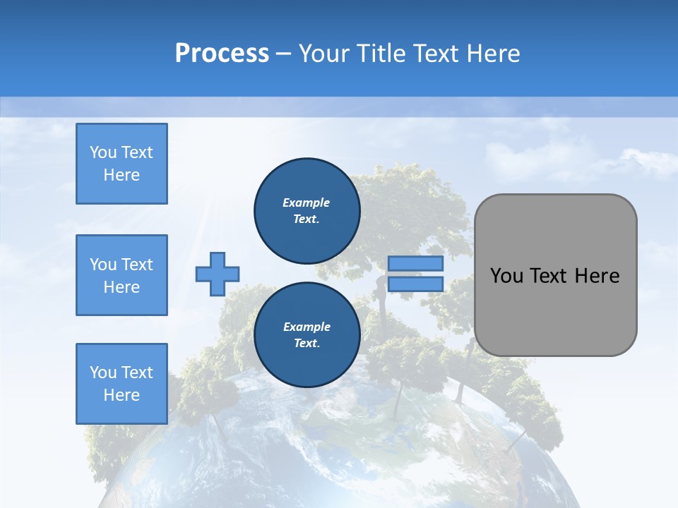 Renewal Global Save PowerPoint Template