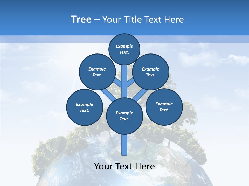 Renewal Global Save PowerPoint Template