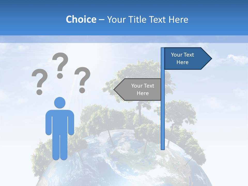 Renewal Global Save PowerPoint Template