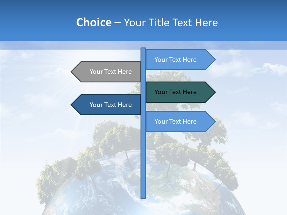 Renewal Global Save PowerPoint Template
