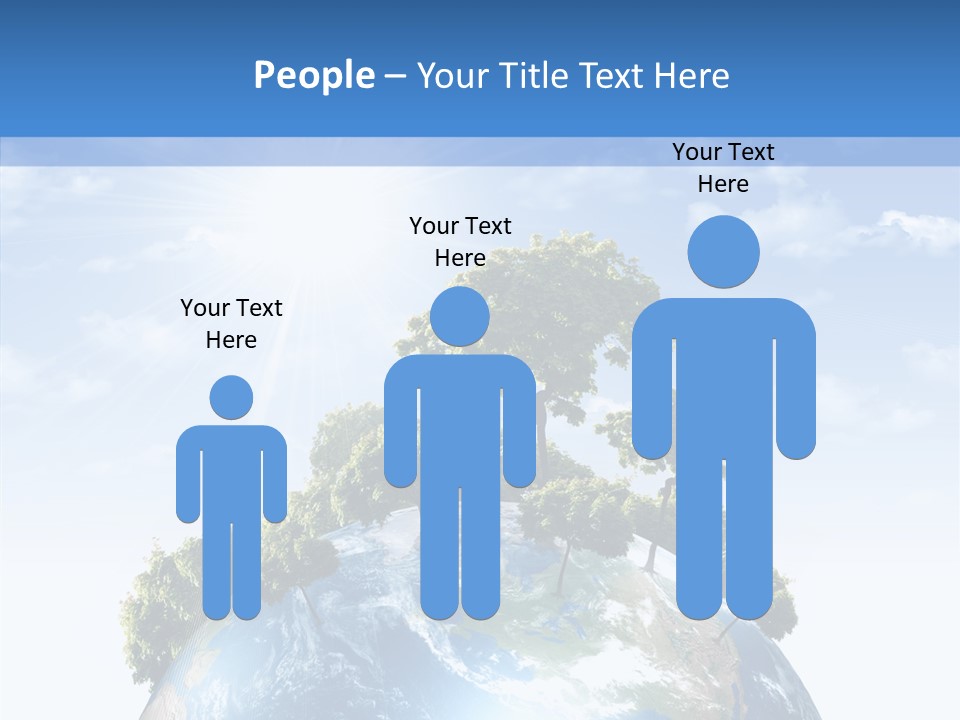 Renewal Global Save PowerPoint Template