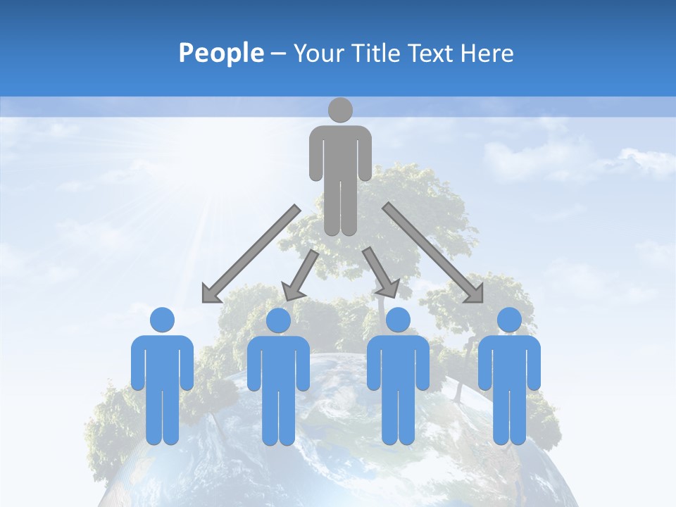 Renewal Global Save PowerPoint Template