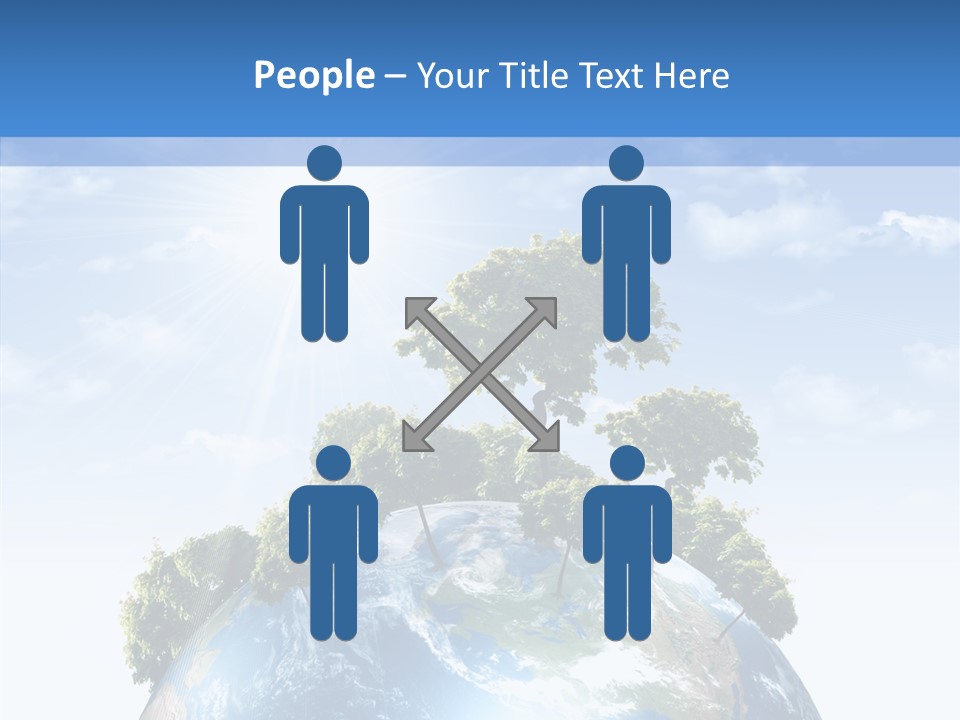 Renewal Global Save PowerPoint Template