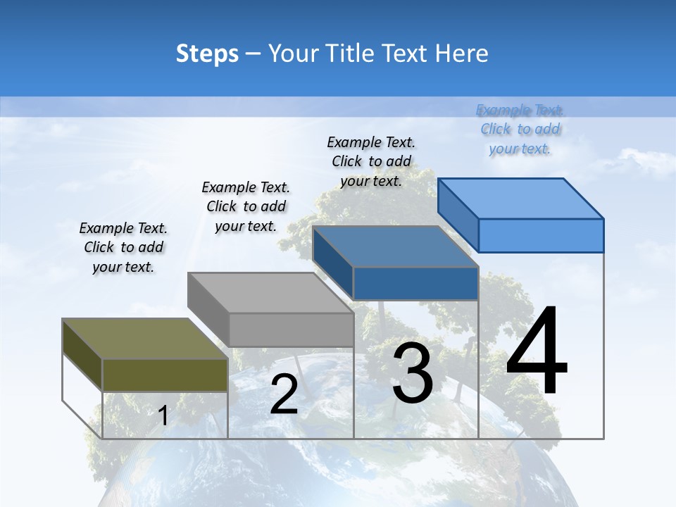 Renewal Global Save PowerPoint Template