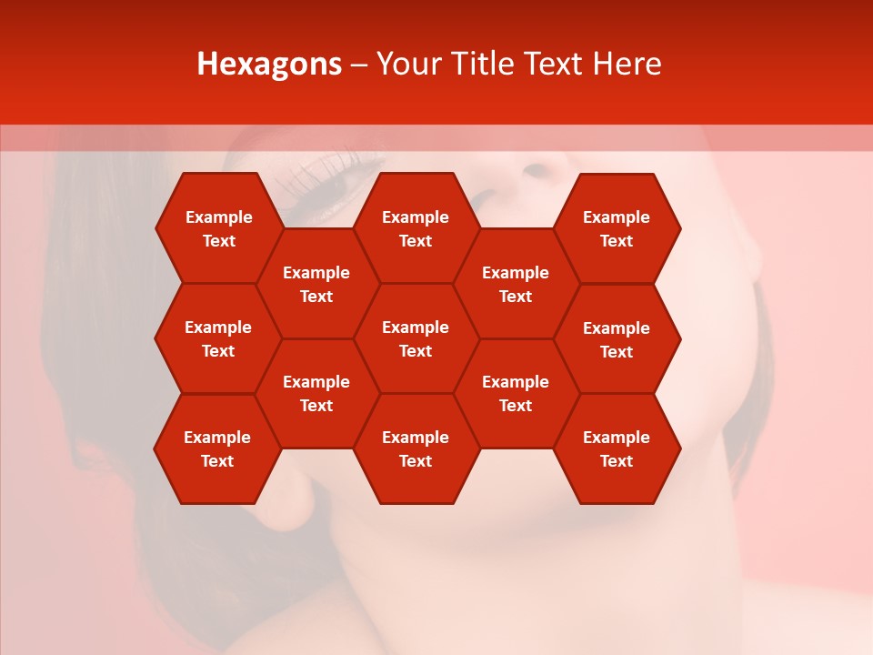 Laugh Beautiful Woman PowerPoint Template