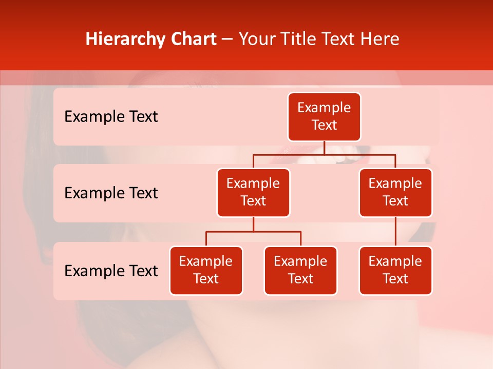 Laugh Beautiful Woman PowerPoint Template