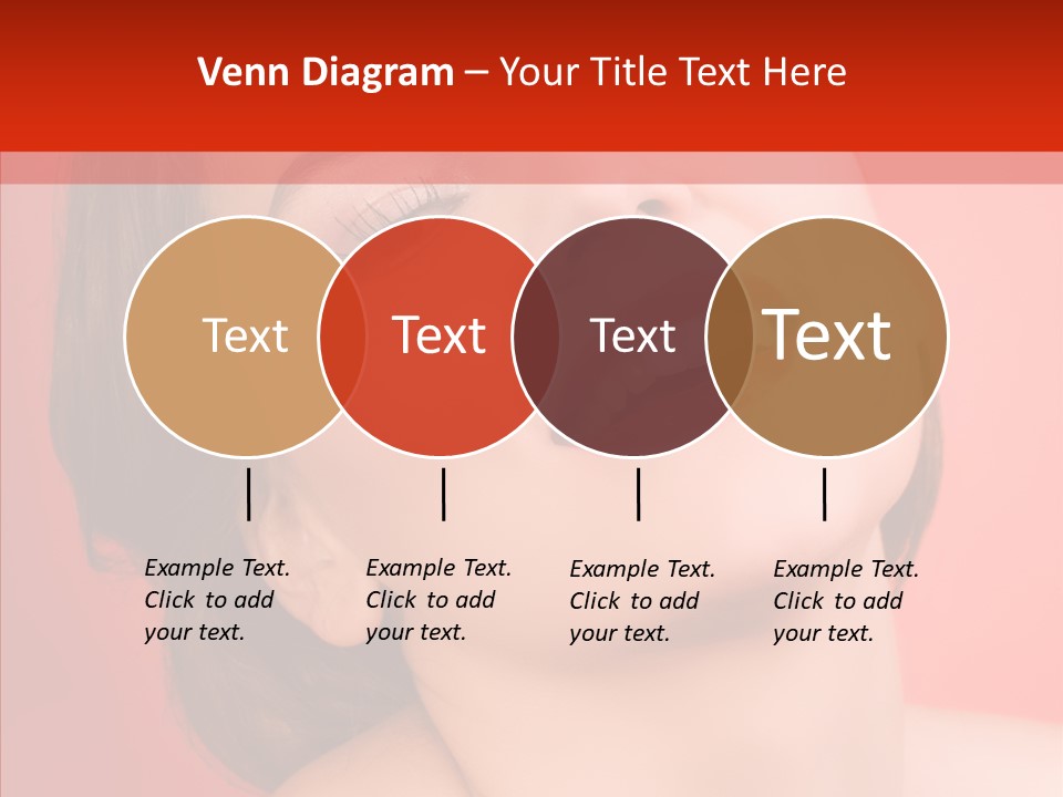 Laugh Beautiful Woman PowerPoint Template