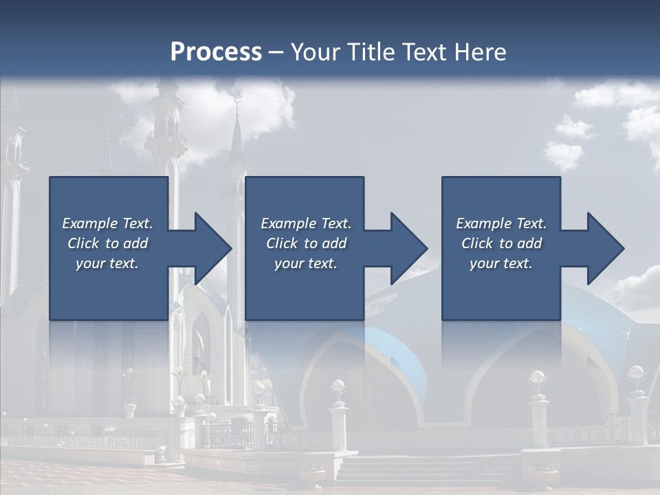 Mosque Kremlin Kazan PowerPoint Template