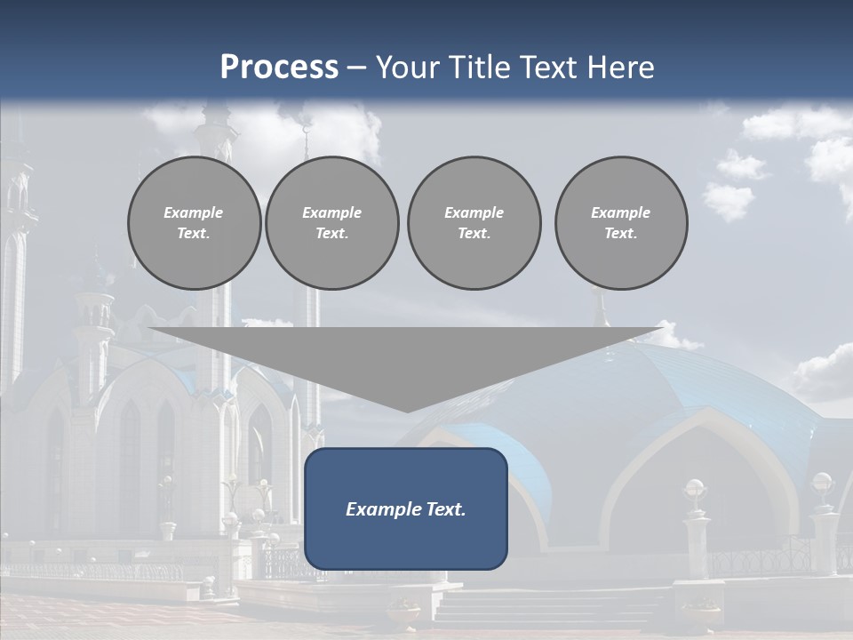 Mosque Kremlin Kazan PowerPoint Template