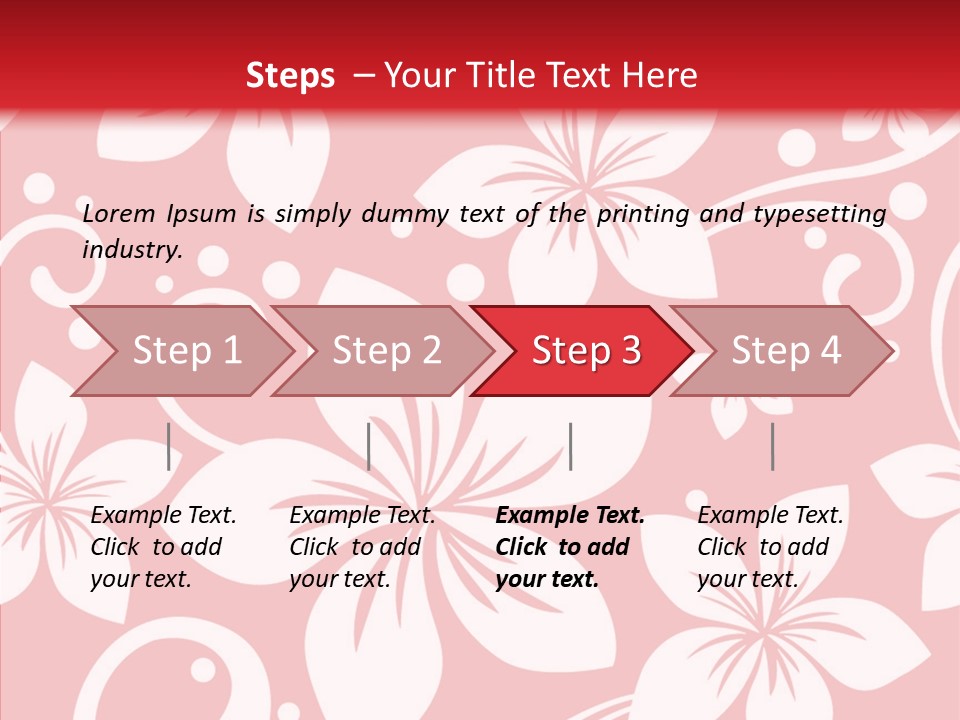 Plumeria Resort Tropical PowerPoint Template