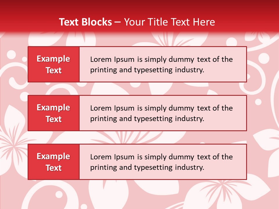Plumeria Resort Tropical PowerPoint Template