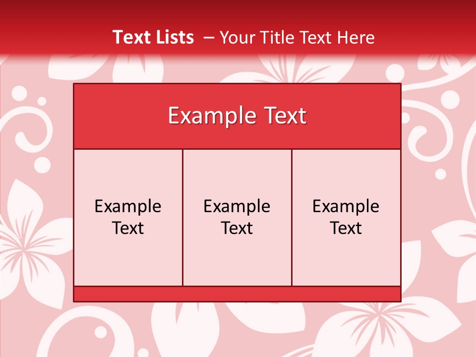 Plumeria Resort Tropical PowerPoint Template