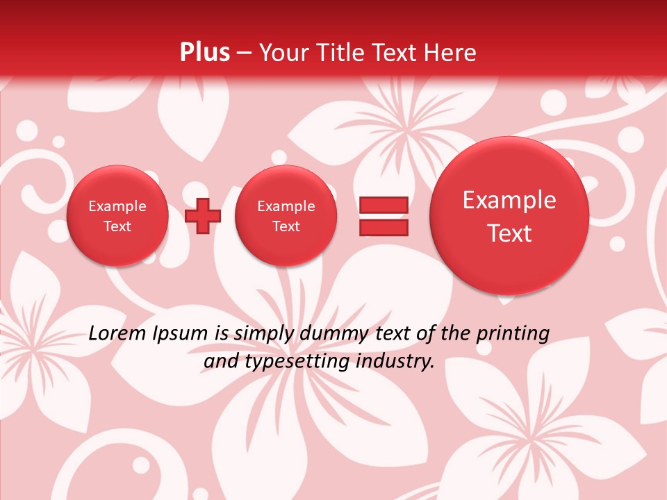Plumeria Resort Tropical PowerPoint Template