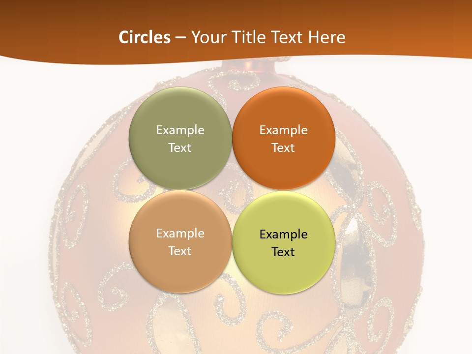 December Figurine Tree PowerPoint Template