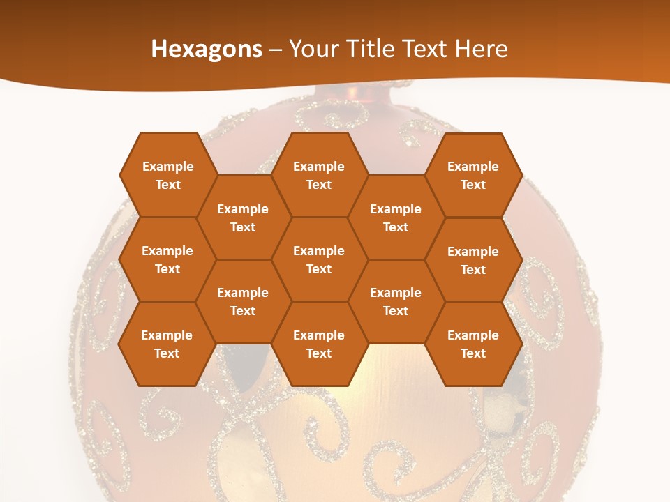 December Figurine Tree PowerPoint Template