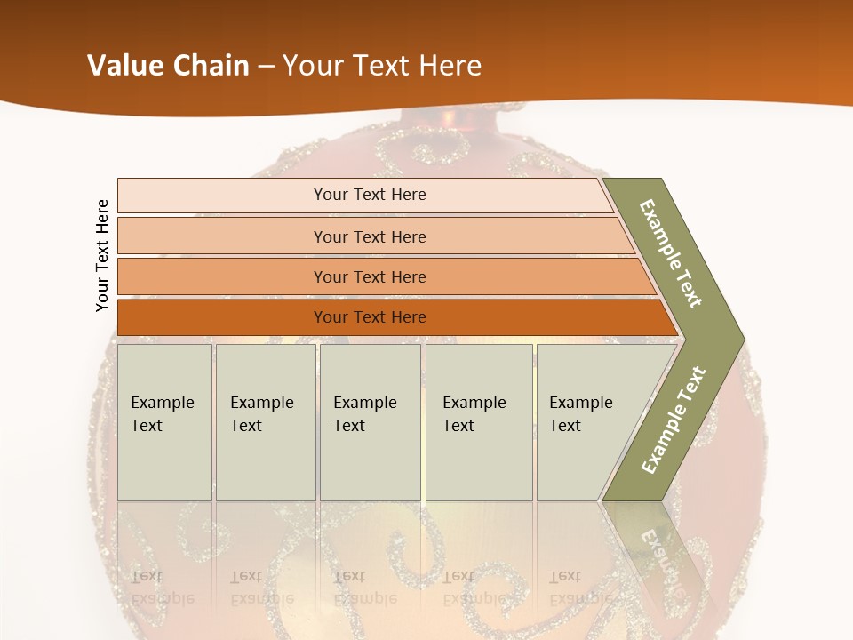 December Figurine Tree PowerPoint Template