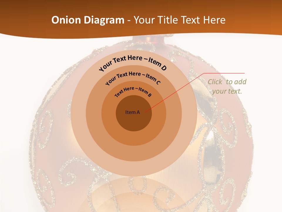 December Figurine Tree PowerPoint Template