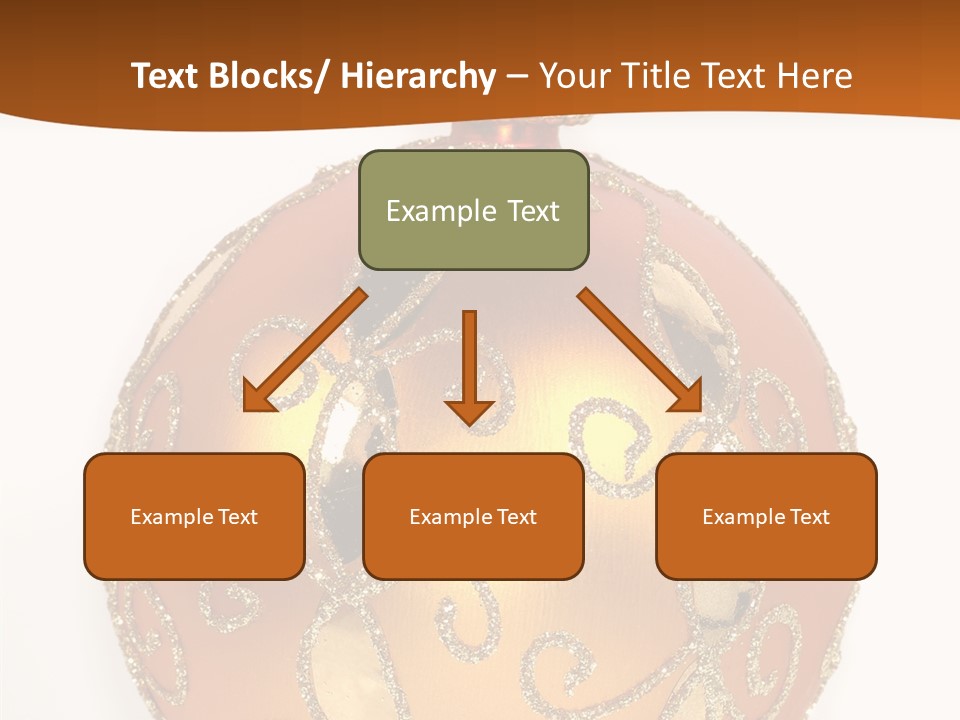 December Figurine Tree PowerPoint Template