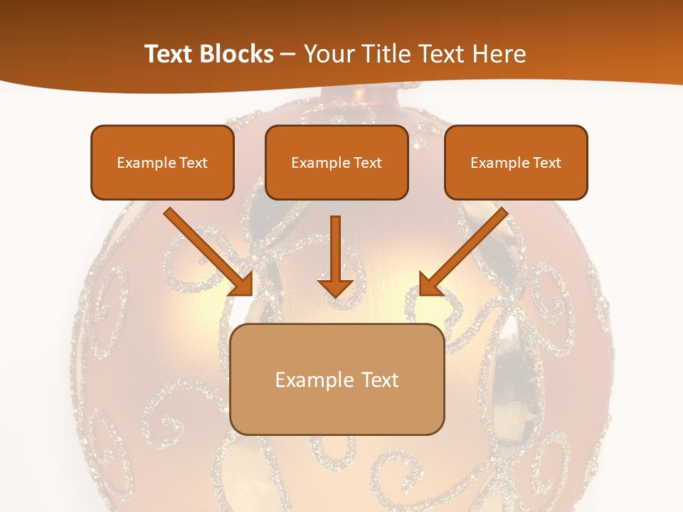 December Figurine Tree PowerPoint Template