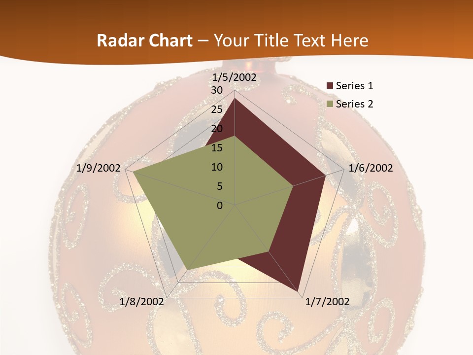 December Figurine Tree PowerPoint Template