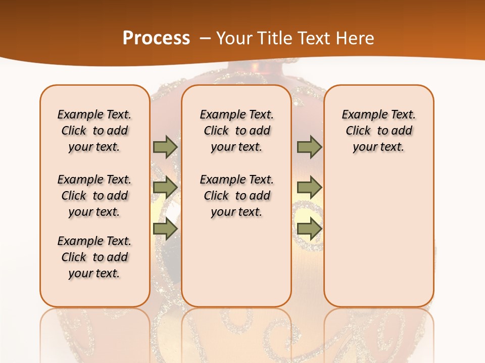 December Figurine Tree PowerPoint Template