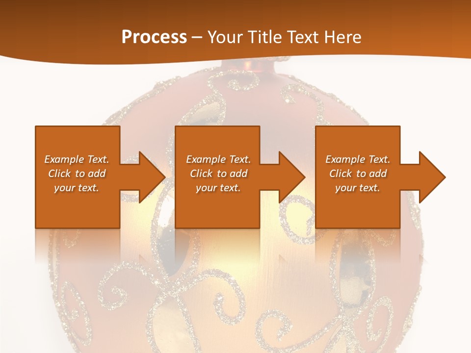 December Figurine Tree PowerPoint Template