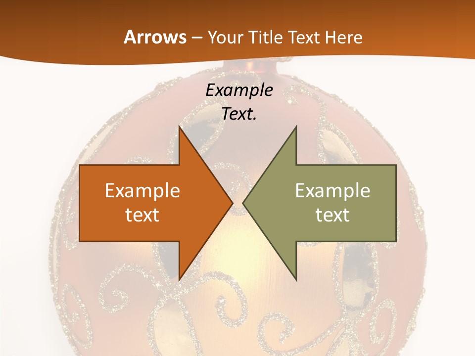 December Figurine Tree PowerPoint Template