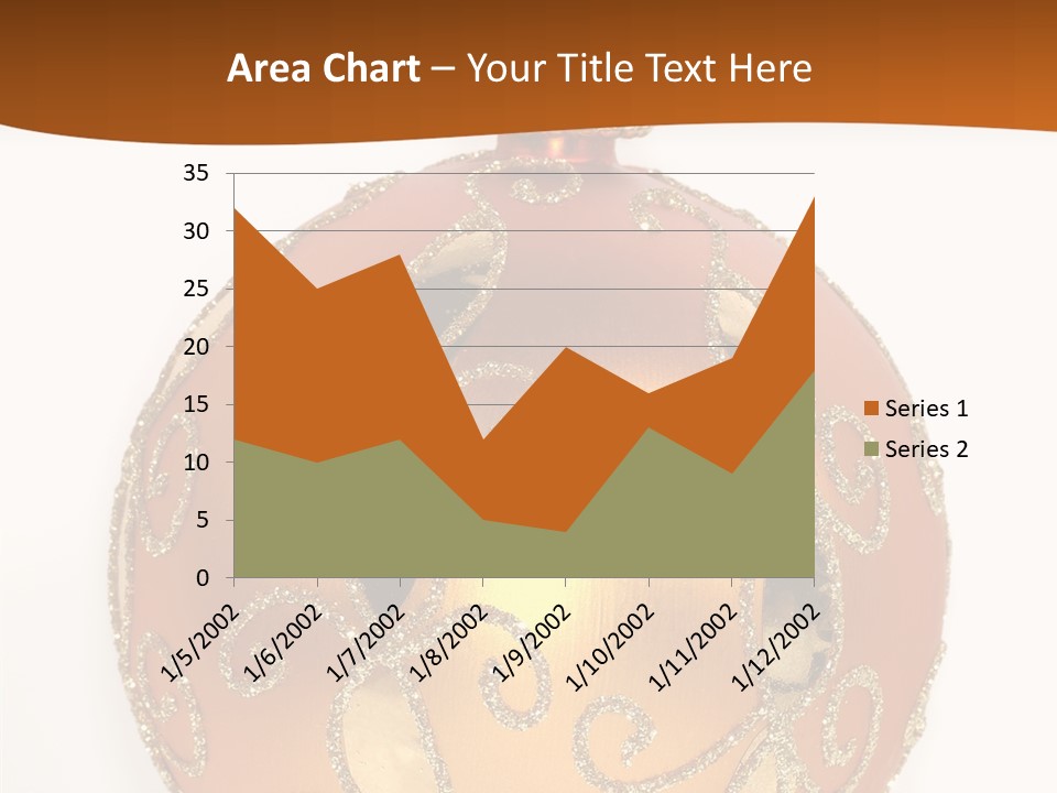 December Figurine Tree PowerPoint Template