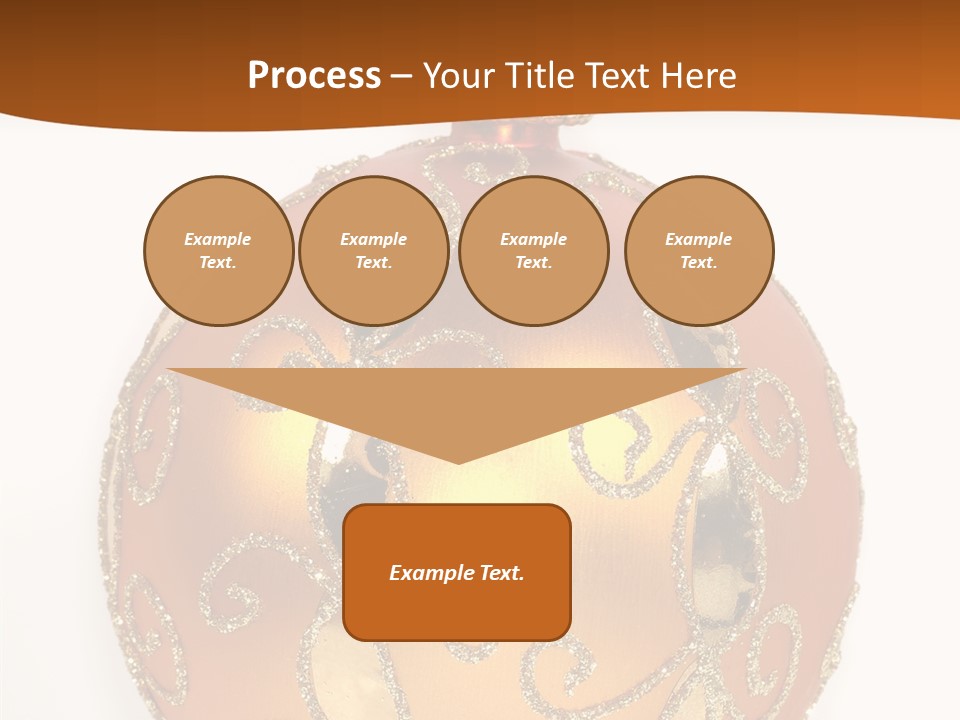 December Figurine Tree PowerPoint Template