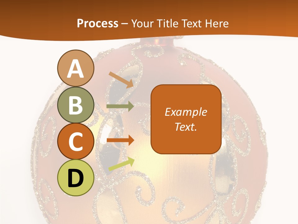 December Figurine Tree PowerPoint Template