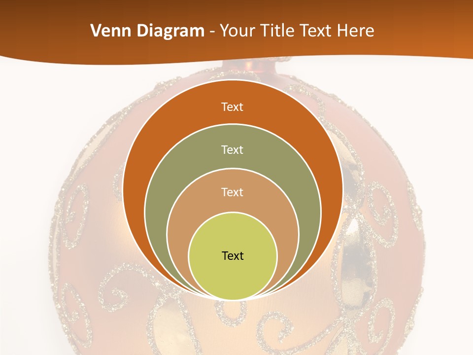 December Figurine Tree PowerPoint Template