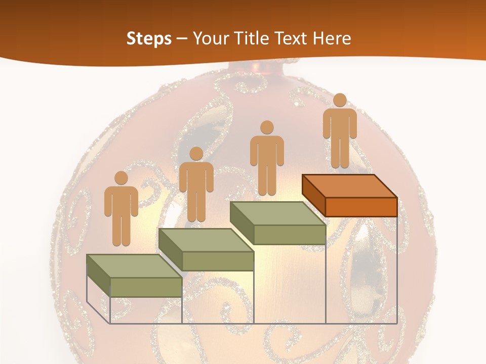 December Figurine Tree PowerPoint Template