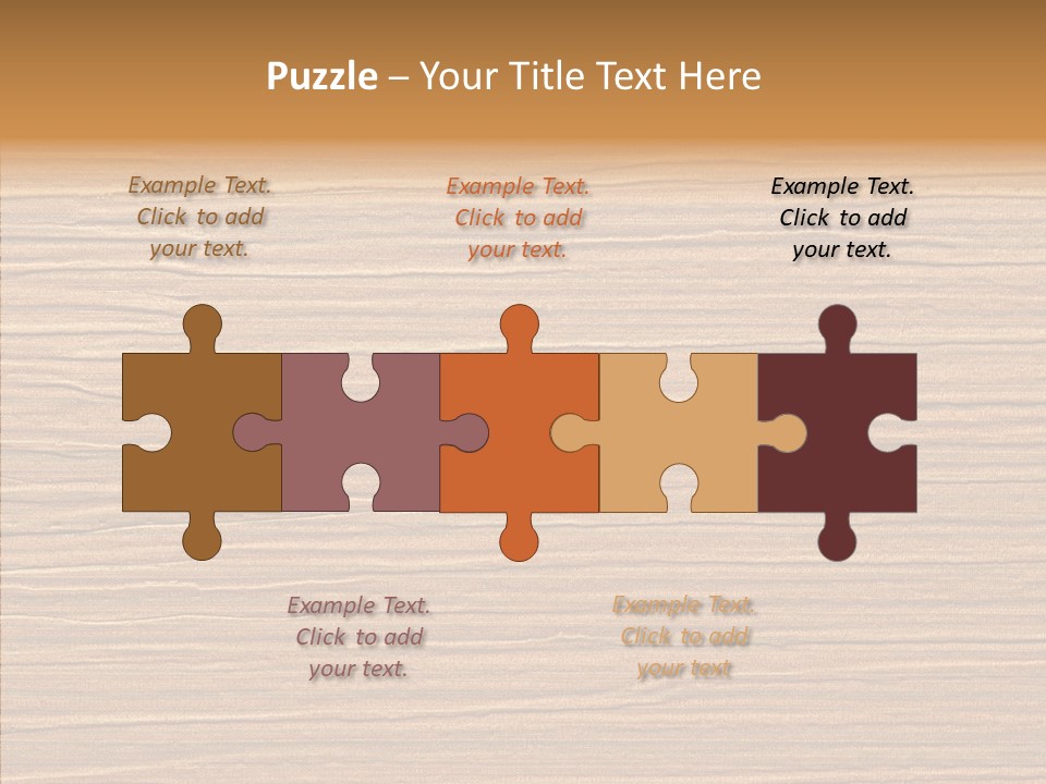 Writing Toon Teamwork PowerPoint Template