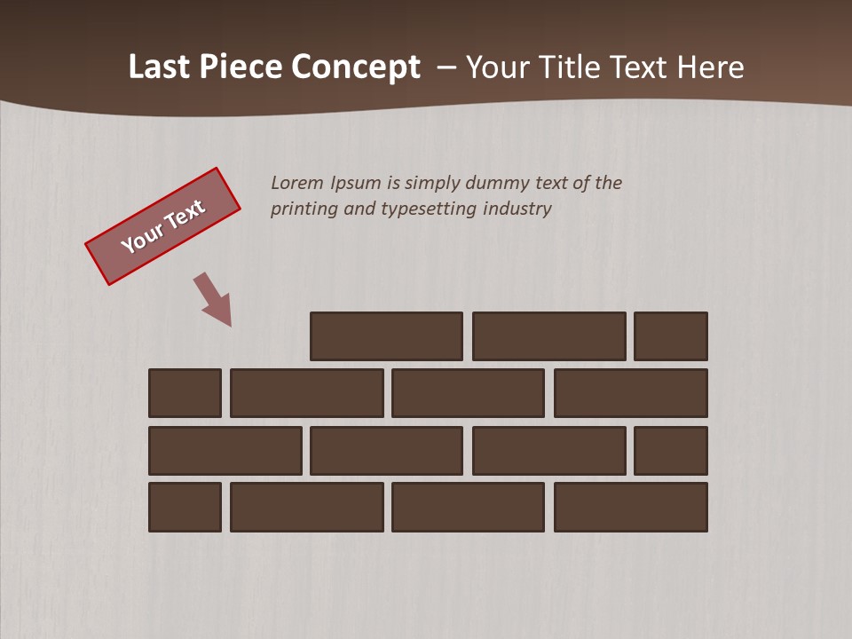Grungy Weathered Scrapbook PowerPoint Template