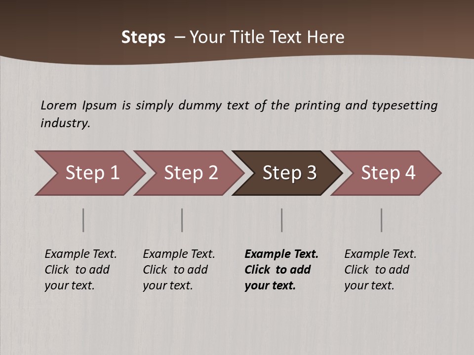 Grungy Weathered Scrapbook PowerPoint Template