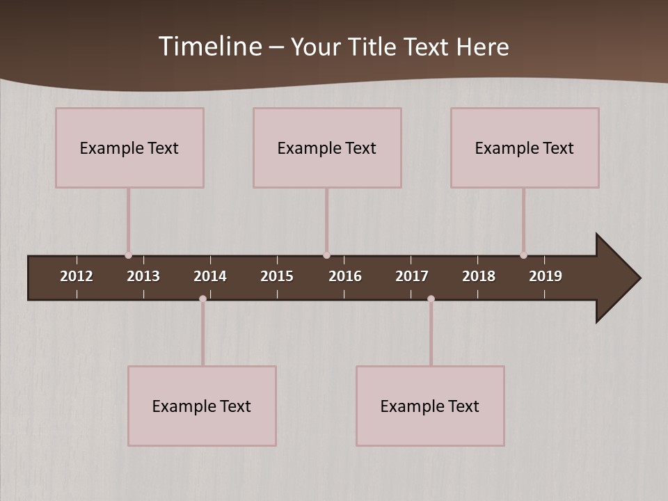 Grungy Weathered Scrapbook PowerPoint Template