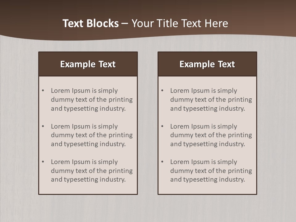 Grungy Weathered Scrapbook PowerPoint Template