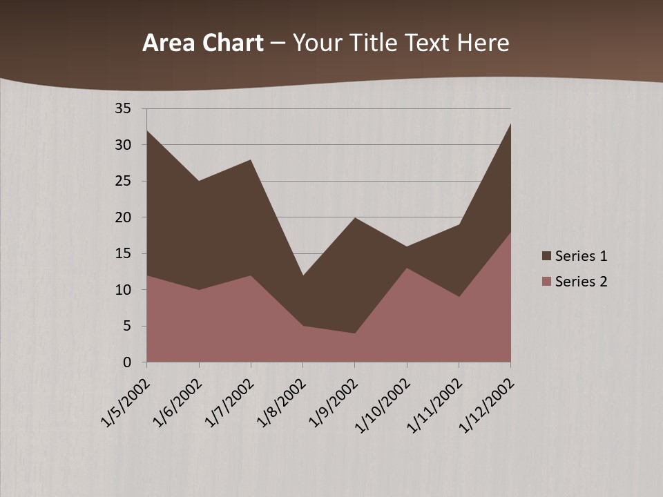 Grungy Weathered Scrapbook PowerPoint Template