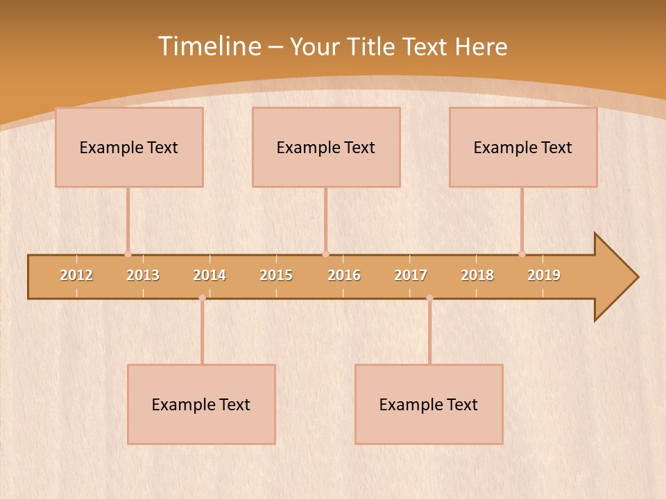 Shabby Poster Trashy PowerPoint Template