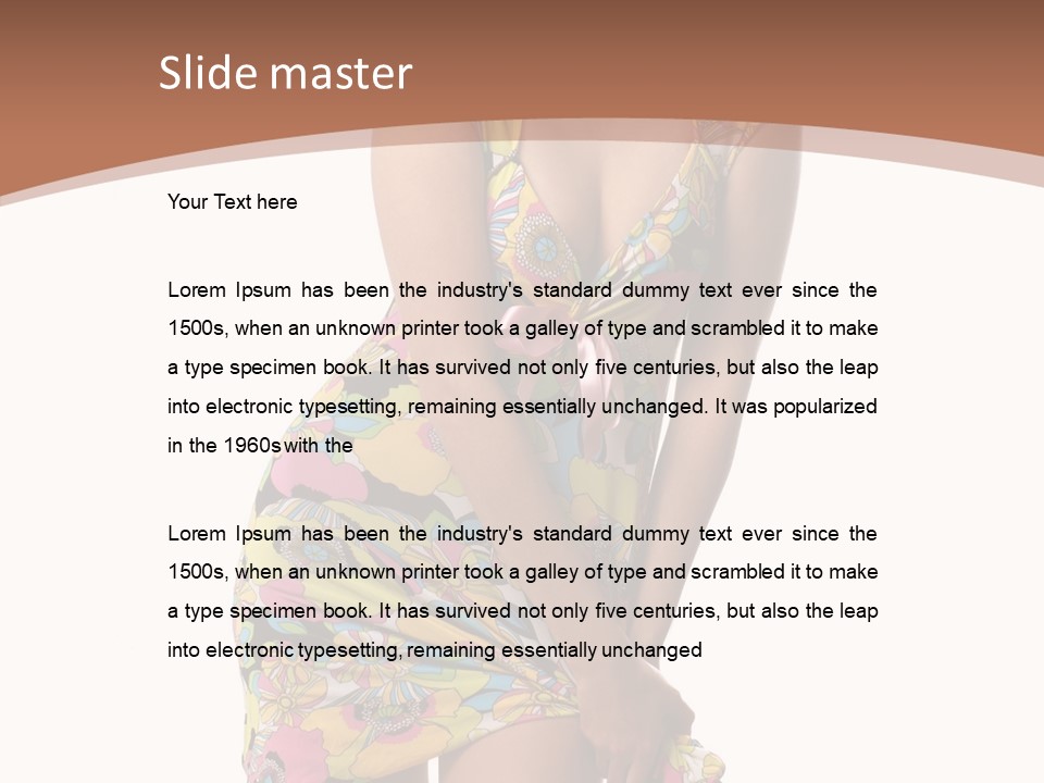 Cosmetics Retro Luxury PowerPoint Template