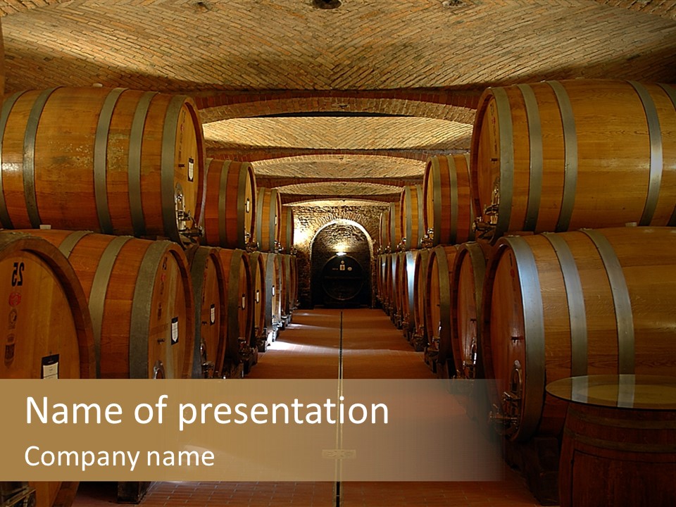 Winery Old Revival PowerPoint Template