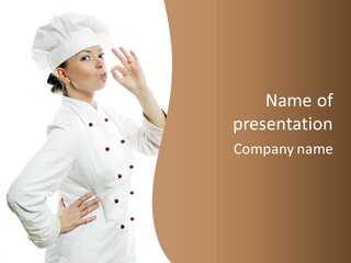 Kitchen Occupation Noodles PowerPoint Template