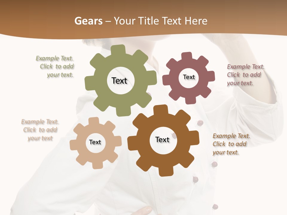 Kitchen Occupation Noodles PowerPoint Template