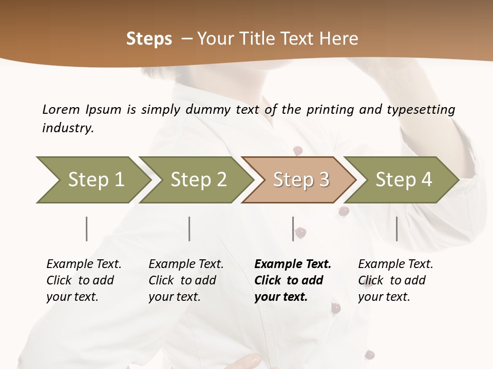 Kitchen Occupation Noodles PowerPoint Template