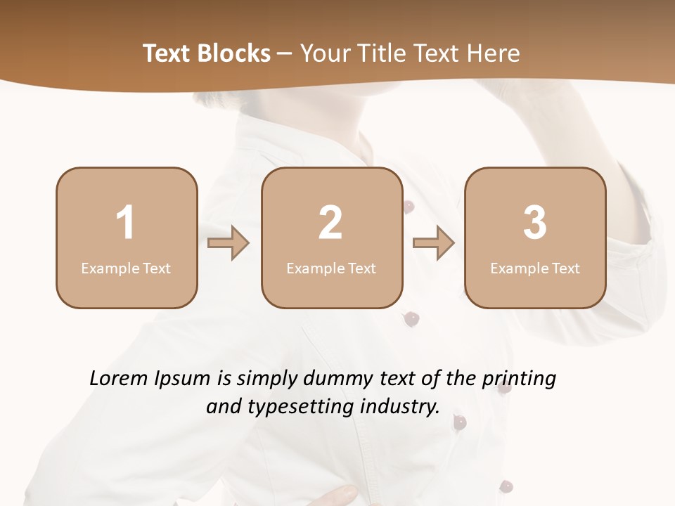 Kitchen Occupation Noodles PowerPoint Template