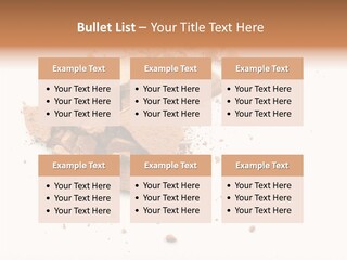 Beauty Black Woman PowerPoint Template